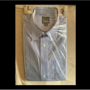 Jos A Banks Traveler Collection Tailored Fit Button-Down Collar Dress Shirt